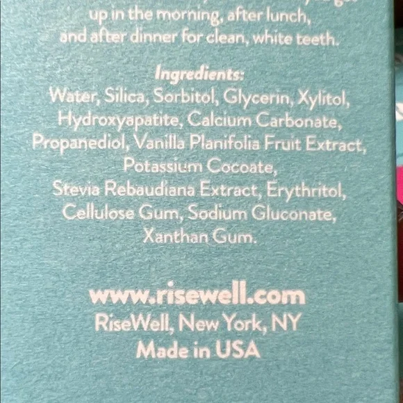 RiseWell Kids Mineral Toothpaste - Picture 5 of 5